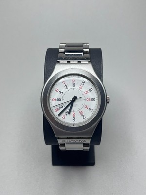 Vintage Swatch Irony Big Perfect Twelve YGS1003A Quartz Watch Swiss Made