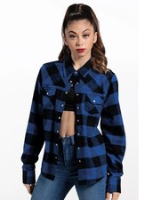 Pre-Owned Top Urban Groove AH3623 Medium Adult Blue Jazz Hip Hop
