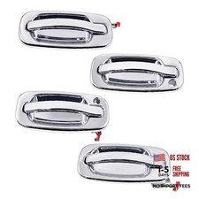 15034985 Exterior Door Handle Replacement for 1999-2006 Chevy GMC Chrome