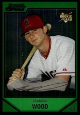Brandon Wood 2007 Bowman Draft Picks & Prospects #BDP23 Angels MLB READ