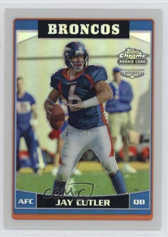 2006 Topps Chrome Refractor Jay Cutler #229 09wc