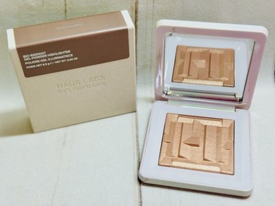 HAUS LABS BY LADY GAGA Bio-Radiant Gel Powder Highlighter In PEACH QUARTZ
