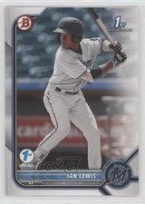 2022 Bowman 1st Edition Ian Lewis #BPPF-96 0p6