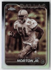 2024 Topps Chrome #51 Ken Norton Jr. Sepia Refractor