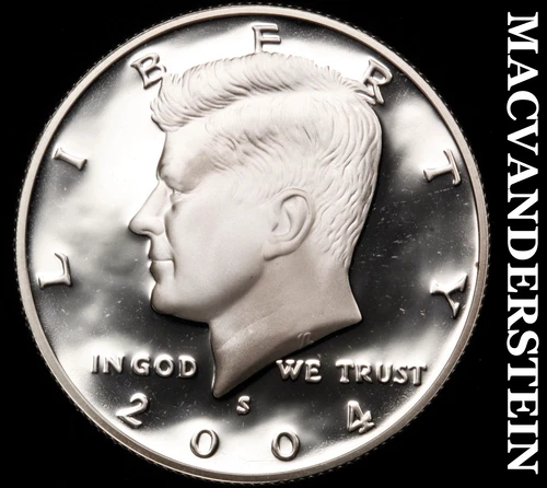 2004-S Kennedy Half- Silver Choice Gem Proof Luster No Reserve #i2248