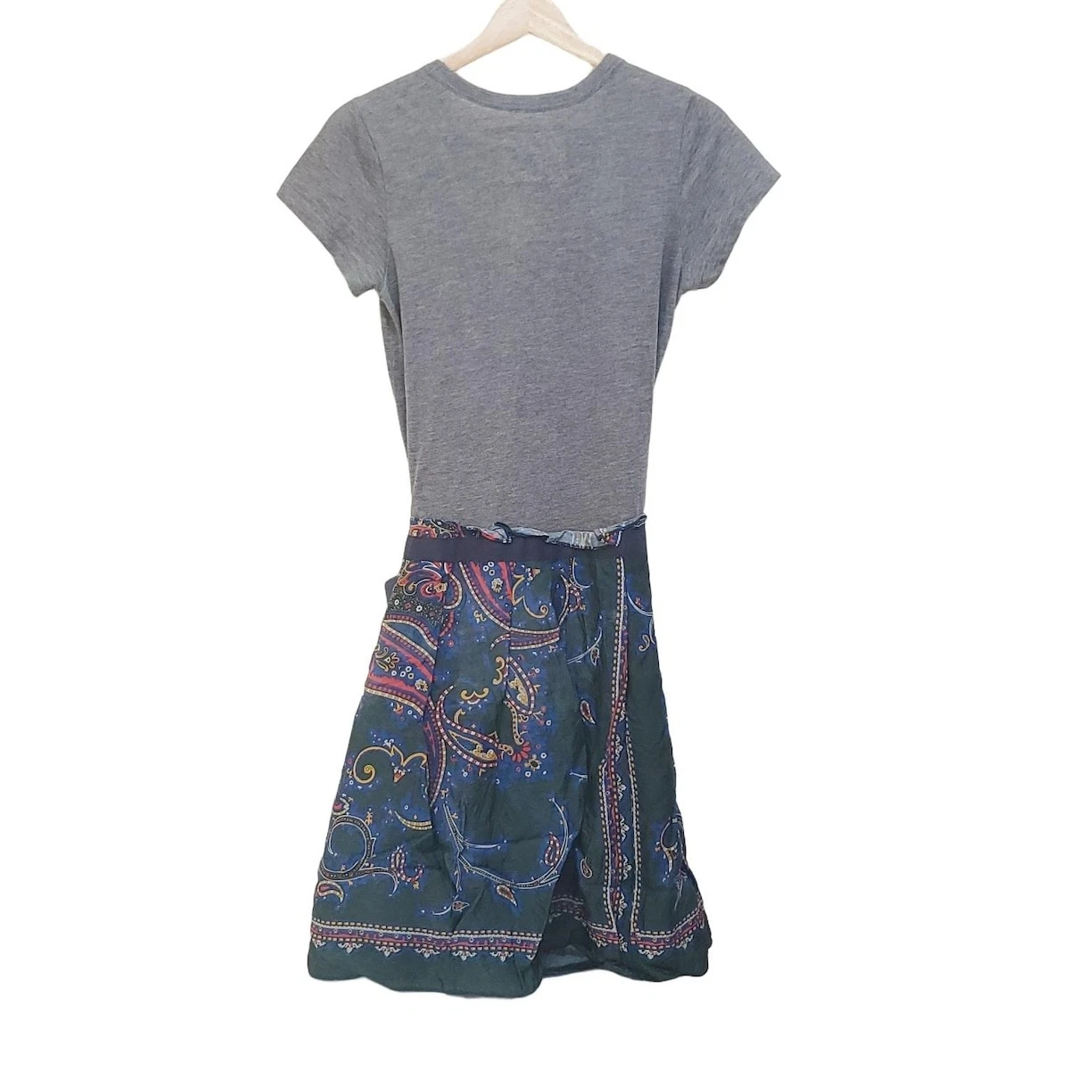 Auth Sacai Abito donna multi grigio verde scuro 12 01701