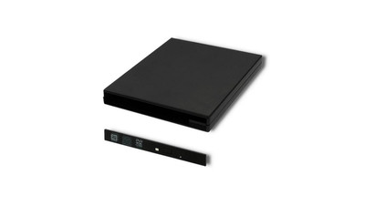 Qoltec Obudowa/kieszeń na napęd optyczny CD/DVD SATA USB 2.0 9.5mm
