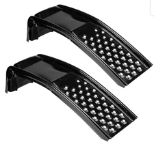 Heavy Duty Car Vehicle Lift Ramp Set 8000lb Auto Ramp Solid Steel Ramp Pack of 2