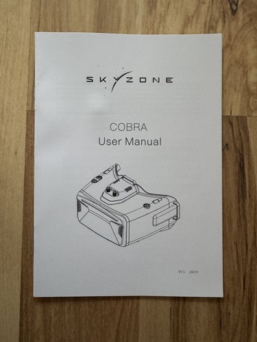 Skyzone Cobra X V4 FPV Goggles (Black) - Lightly Used - Picture 3 of 11