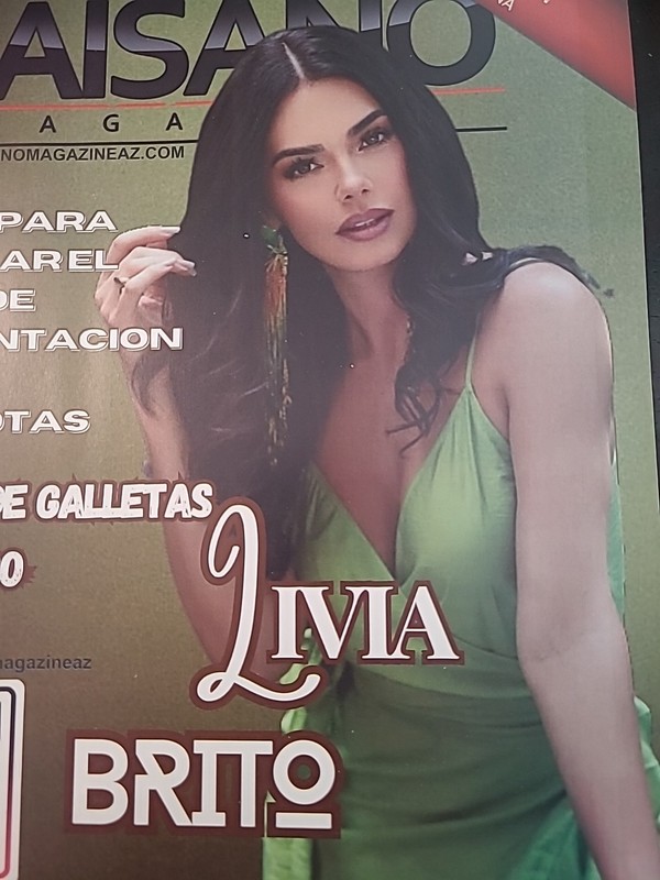 Livia Brito, Cuban Actress And Model. Magazine. Free Shipping.