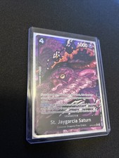 St. Jaygarcia Saturn (Alternate Art) OP13-083 Carrying On His Will Foil