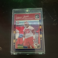 2016 Panini Donruss Optic Chris Jones Rookie #109 Kansas City Chiefs NFL