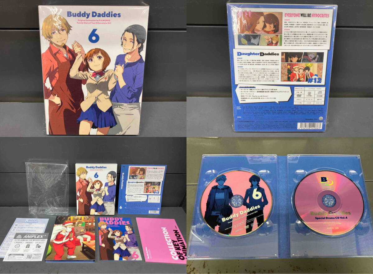 バディ・ダディズ　DVD6巻セット Buddy Daddies Complete DVD Set Volumes 1 to 6 Limited First