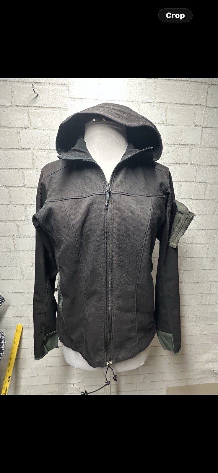 Arc’teryx Softshell Zip Hooded Jacket Windbreaker… - image 2