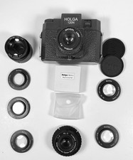 Holga 120N Medium Format Point  Shoot Film Camera with many filters