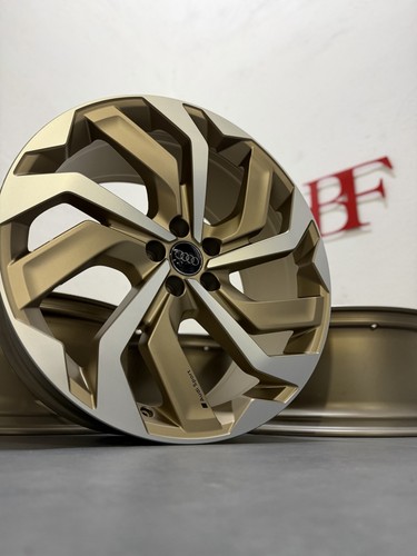 Original Audi SQ8 E-tron S Felgen 21 Zoll 4KE601025A Bicolor Neodyme Gold