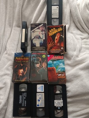 VHS Horror Tape Lot:Ghoulies 2,Gremlins 2,Candyman,And The Screaming Starts