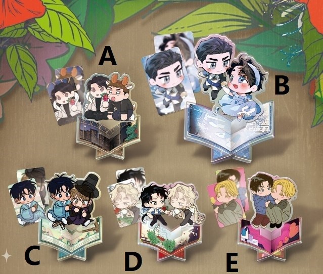 [BOMTOON POP-UP][10th Anni. Home Party][MERCHEN] Mini Pop-up Book Acrylic Stand