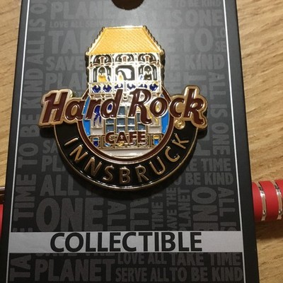 HRC Hard Rock Cafe  Innsbruck  3D Global Logo 2025  Goldene Dachl  OVP NEW