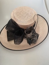 Vivien Sheriff Straw Formal Hat With Bow