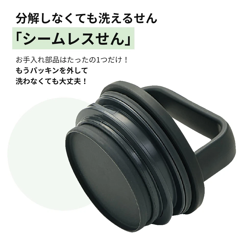 Taza de viaje verde acuoso Zojirushi SX-JA40GM vaso de acero inoxidable 14 oz Foto 3 de 4