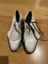 Old Vintage Spiked golf shoes - Ideal For Tv Prop Or A Display Case - Uk 10.5