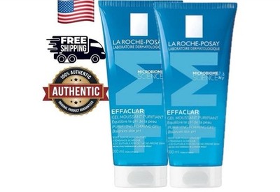 2 Pack La Roche-Posay  Cleansing Gel Mousse for Oily and Problem Skin 200ml