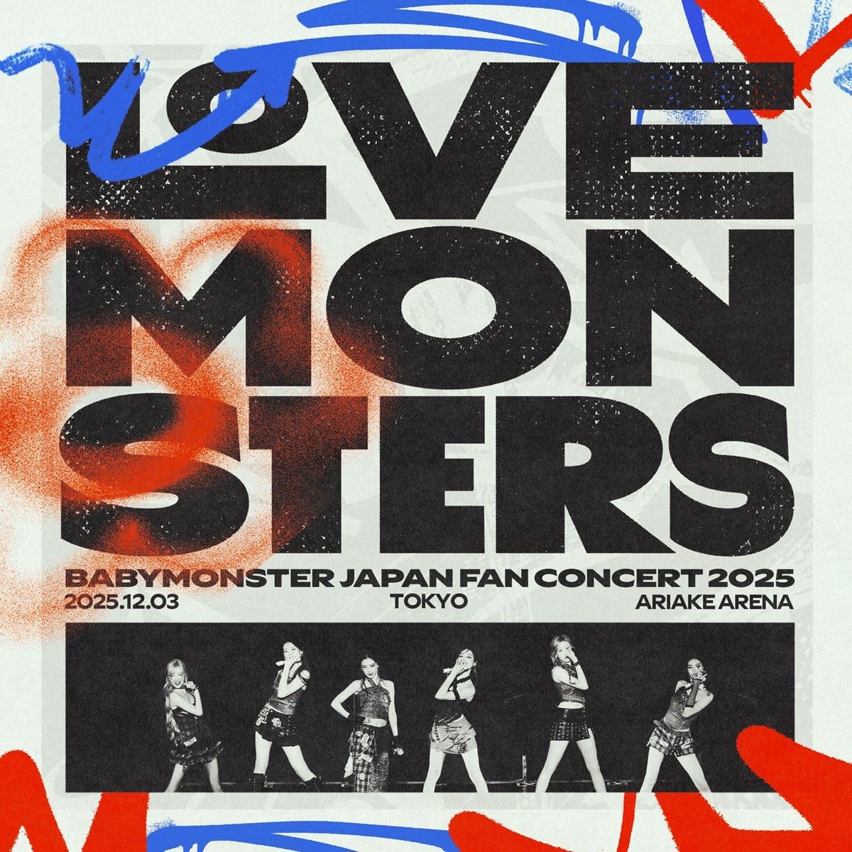 BABYMONSTER LOVE MONSTERS JAPAN FAN CONCERT 2025 CD 4547366801064