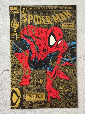 SPIDER-MAN #1 1990 GOLDアメコミトッド・マクファーレン s-l400.jpg