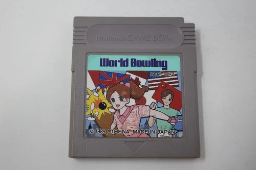 World Bowling GameBoy GB Japan Cartridge