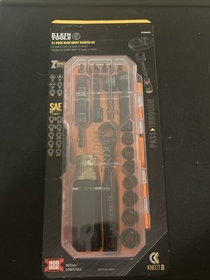 Klein Tools 65300KNECT 21-Piece SAE KNECT Starter Kit NEW (B3)