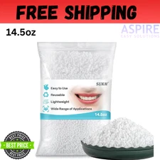 Sukh 10.9oz Moldable False Teeth Beads - Tooth Repair Kit,Repair Thermoplastic B