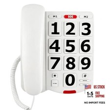 Large Button Phone for Seniors, Big Button Phones for Visually Impaired