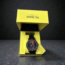 Invicta Men's S1 RALLY 45mm NAVY BLUE/RED Dial Quartz 34036