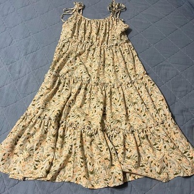 Girls Floral Sundress Small