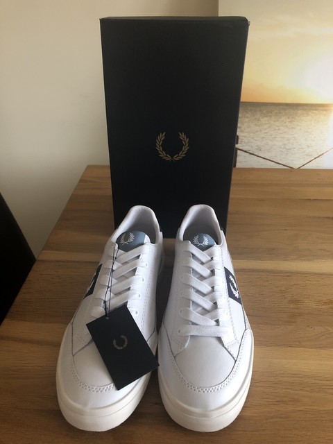 fred perry deuce leather