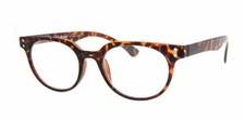 A.J .MORGAN MENS CLASSIC READING GLASSES WOMENS READERS TORTOISE BROWN NEW SPECS