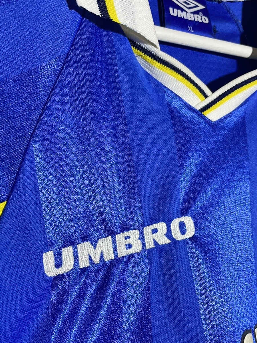 Chelsea FC Umbro 1997/98 Vintage Home Football Shirt Soccer Chelsea FC Umbro 1997/98 Vintage Home Football Shirt Soccer
