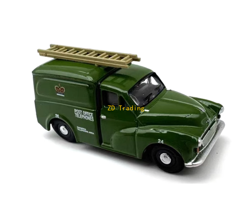 ZD 1:76 Green Morris Engineering Post Office Truck Model Diecast Metal Car BN - Picture 4 of 6