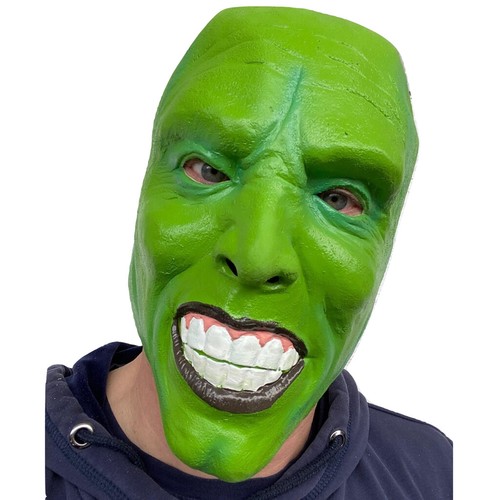 'la Máscara' Verde Látex Máscara Jim Carrey Película Disfraz Loki Halloween - Imagen 7 de 7