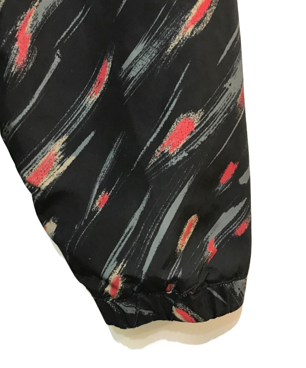 CALEE Water repellent tasser allover pattern track jacket  