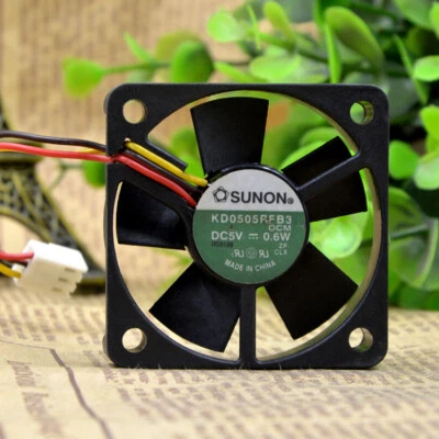 Ventilateur de refroidissement silencieux USB KD0505RFB3 5V 0.6W 50 * 50 * 10mm - Photo 1/2