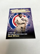 2002-TOPPS-BASEBALL RECORD BREAKERS-HACK WILSON- RB-HW