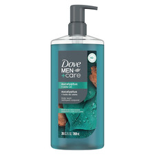 DOVE MEN CARE Body Wash Eucalyptus Cedar Oil to Rebuild Skin in the Shower w