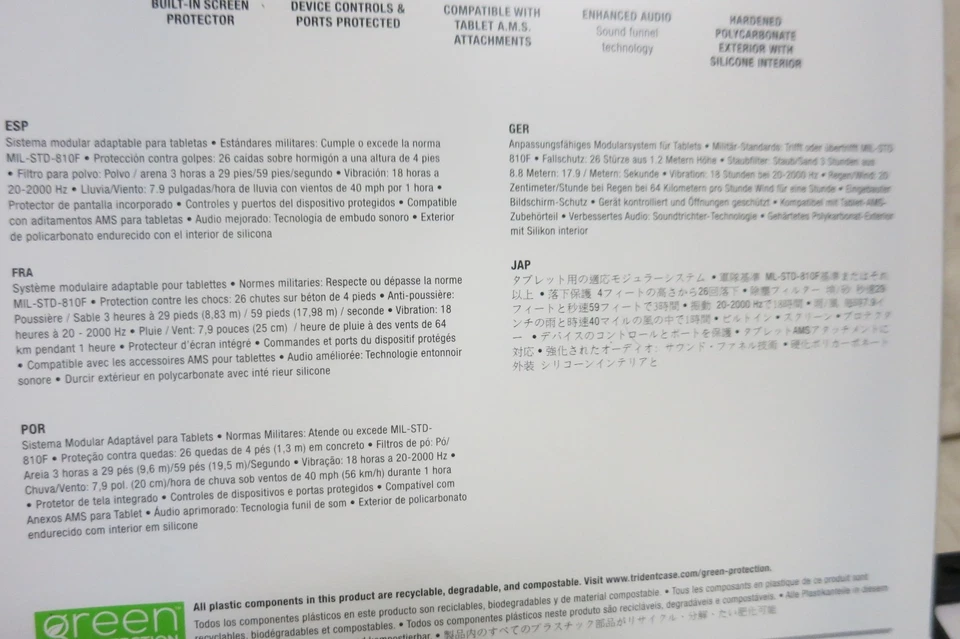 NEW Trident Protective Case for Samsung Galaxy Note 10.1 Kraken AMS Series MAX - Image 4 of 4