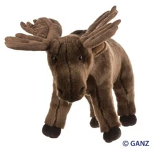Ganz Webkinz Signature Moose WKS1037 New Attached Sealed Tag Code