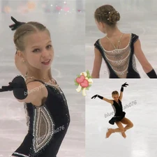 ice figure skating competition dress Gymnastics costume dance Dress dyeing