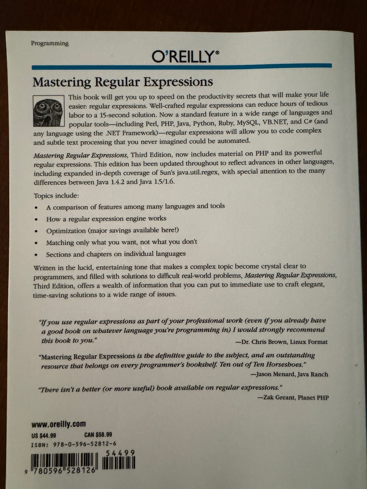 Thumbnail - Mastering Regular Expressions: Understand Your Data And Be More
