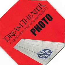 Dream Theater Backstage Pass 2011-2012 Red Photo Pass Variant