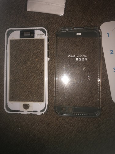 Lifeproof Waterproof White / Gray NUUD Case For iPhone 6 Plus Authentic OEM - Picture 7 of 11